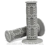 Manopole Circuit Caffe Grigio per Moto Ricambi Accessori Pezzi