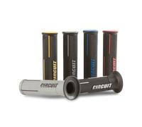 CIRCUIT EQUIPMENT - Manopole Speed Forata Colore Nero-bianco (rif. circuit: Ma053-212) - SPEDIZIONE GRATUITA