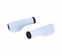 Manopole cittadine Herrmans Nucore ergonomiche con lock-on, blu chiaro, lunghezz