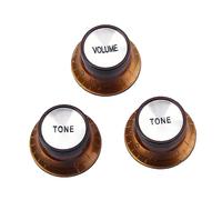 Manopole Controllo Volume Tono Gd22 1v2t 3 Pezzi per Chitarra