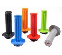 MANOPOLE CROSS ENDURO LOCK-ON GRIPS XFUN - GRIGIO