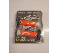 Manopole Cross Progrip 788 Arancione Fluo Nero Bianco 22/25 Chiuse