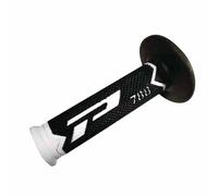 MANOPOLE CROSS PROGRIP 788 TRIPLE DENSITY BIANCO NERO TITAN Ø 22-25MM LONG 115MM