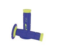 MANOPOLE CROSS PROGRIP 791 DUAL DENSITY GIALLO FLUO BLU Ø MM 22-25 LUNGO MM 115