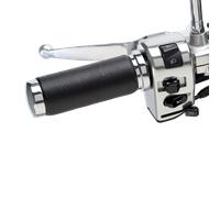 §Manopole CustomAcces Original Chrome 133x25 mm§