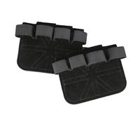 Manopole da palestra per sollevamento, 1 paio di cuscinetti a mano per sollevamento di esercizi, antiscivolo in pelle per uomini e donne, esercizi di sollevamento