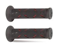 MANOPOLE DA STRADA NERO E ROSSO OPEN END DIAMETRO 22-25 LUNGHEZZA 122 MM 717-149