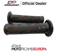 MANOPOLE DA STRADA NERO E ROSSO OPEN END DIAMETRO 22-25 LUNGHEZZA 122 MM 717-149