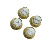 Manopole Del Volume Di Controllo Della Velocità In Acrilico 2V2T Per Manopole Del Potenziometro Per Chitarra Elettrica Stile For LP Accessorio per Chitarra Strumento (Color : 02)