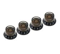 Manopole Di Controllo Del Tono Del Volume Della Velocità Del Cappello A Cilindro Da 4 Pezzi Adatte Per Parti Di Chitarra Elettrica Stile For LP Accessorio per Chitarra Strumento (Color : 02)