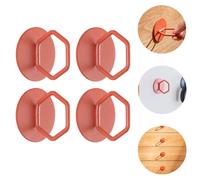 Manopole di porta adesiva 4pcs Punzone per punzonatura dell'armadio senza