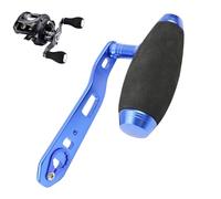 Manopole di ricambio per mulinello da, ruota di controllo in alluminio, tipo T, in lega di alluminio, per fori da 8 x 5 mm, per acqua salata, laghi, laghetti, torrenti, colata, catture