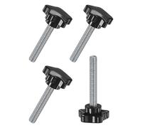 Manopole di serraggio a stella da 4 pz, viti di serraggio manuale M10x60mm 39mm