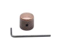 Manopole Di Tono Del Volume Della Chitarra Con Cupola In Metallo Da 6 Mm Manopole Di Controllo Del Potenziometro Con Chiave Per Basso Per Chitarra Elettrica parti di chitarra(1pcs)