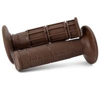 Manopole Domino 1150 off-road half waffle marroni (chiuse)