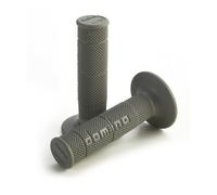 Manopole DOMINO 6131 Grigio per Moto Ricambi Ciclomotore Accessori
