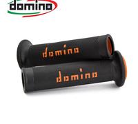 MANOPOLE DOMINO A010 MOTO SCOOTER STRADALI Nero Arancione ON ROAD RACING Forate