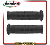 MANOPOLE DOMINO A250 MOTO SCOOTER STRADALI Antracite Nero ON ROAD RACING Forate