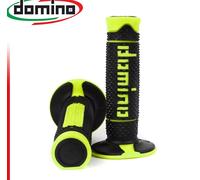 MANOPOLE DOMINO A260 MOTO CROSS ENDURO MOTARD Nero Giallo Fluo OFF ROAD RACING
