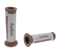 Manopole Domino A350 On-Road grigio / marrone (aperto)