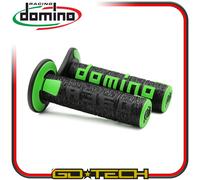 MANOPOLE DOMINO A360 MOTO CROSS ENDURO MOTARD Nero Verde OFF ROAD RACING