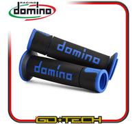 MANOPOLE DOMINO A450 MOTO SCOOTER STRADALI Nero Blu ON ROAD RACING Forate