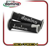 MANOPOLE DOMINO A450 MOTO SCOOTER STRADALI Nero Grigio ON ROAD RACING Forate