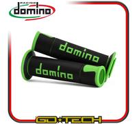 MANOPOLE DOMINO A450 MOTO SCOOTER STRADALI Nero Verde ON ROAD RACING Forate