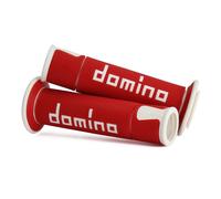 MANOPOLE DOMINO A450 MOTO SCOOTER STRADALI Rosso Bianco ON ROAD RACING Forate