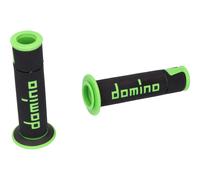 MANOPOLE DOMINO A450 MOTO SCOOTER STRADALI Nero Verde ON ROAD RACING Forate