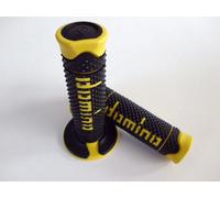 MANOPOLE DOMINO BICOLORE NERO-GIALLO CROSS OFF ROAD