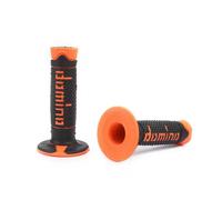 manopole motocross enduro Domino Dsh nero/rosso