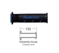 Domino Xm2 Super Soft Opened End Grips Nero 22mm / 120-125mm