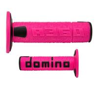 Manopole DOMINO Off Road a360 Nero/Grigio a36041c4052a7-1 per Moto