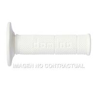 Manopole Domino Off Road Bianchi per Moto Ricambi Accessori Pezzi Ricambi