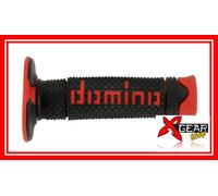 MANOPOLE DOMINO OFF-ROAD RACING ROSSO NERO CROSS MOTARD ENDURO GRIPS