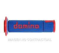A450 COPPIA MANOPOLE BLU / ROSSO RACING DOMINO UNIVERSALI
