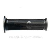 Manopole Domino On Road Style Nero Chiusi D 22 MM L 120 MM per