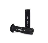 Manopole Domino Racing A010 MotoGP Racing nere e grigie