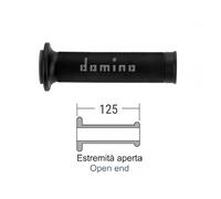 MANOPOLE DOMINO A010 MOTO SCOOTER STRADALI Nero Grigio ON ROAD RACING Forate