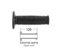 Domino Manopole A260 Soft Off-Road per moto cross, enduro e motard Antracite