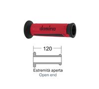 A350 COPPIA MANOPOLE ROSSO / NERO TURISMO DOMINO UNIVERSALI