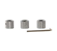 Manopole Doppie Impilate per Chitarra, 3 Pezzi Alta Precisione Facile Installazione Espansione della Gamma Dimensioni Compatte Texture Antiscivolo Manopola di Controllo delle