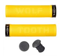 Manopole ECHO Lock-On Giallo Nero per MTB Bici Mountain Bike