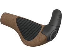 Manopole Ergon GP2-L Evo BioKork Con Terminazioni Integrate Grandi 238