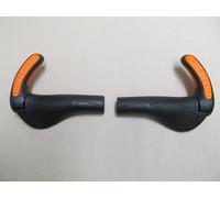 Manopole Ergon GP3s Ergo Con Bar Ends Nero-KTM Arancione Manopole Lock On NUOVE