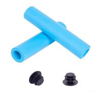 Manopole ergonomiche in schiuma di silicone, scelta perfetta per ciclisti che cercano comfort (blu)