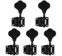 Manopole for chitarra, manopole del volume for basso, 5 pezzi di accordatori for chitarra elettrica a torsione for basso, accordatori for chitarra acustica, chiavi di accordatura for chitarra, pirolo