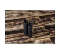 Manopole in gomma zigrinata rough crafts nero 74-up h-d con Acceleratore classic