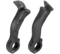 Manopole in nylon per mountain bike con angoli regolabili per un comfort personalizzato, compatibili con manubri rotondi da 21, 8, 22, 2 mm, supporta il montaggio verso l'interno e l'esterno (Deputy)